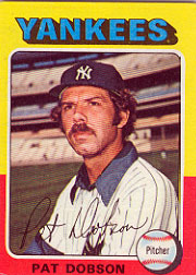 1975 Topps Mini Baseball Cards      044      Pat Dobson